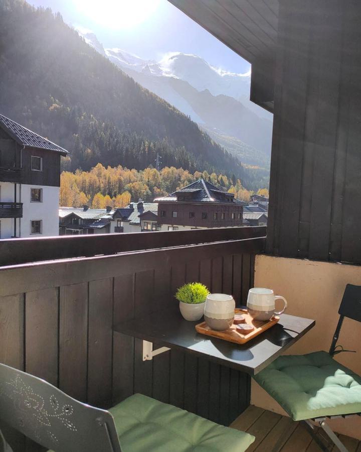 Apartmán Superbe 2 Pieces, Centre Vue Mont-Blanc Avec Balcon Et Parking Gratuit Chamonix Exteriér fotografie